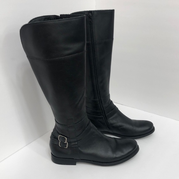 Matisse Blakely Black Leather Boots Size 8M - Picture 4 of 10
